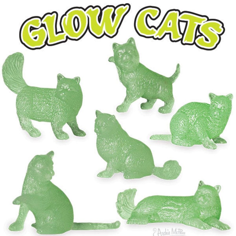 Bulk Archie McPhee | Glow Cats Bulk Box