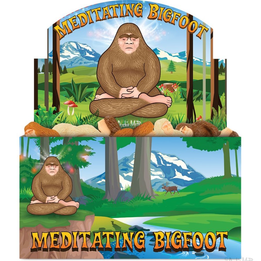 Gifts Archie McPhee | Meditating Bigfoot Bulk Box