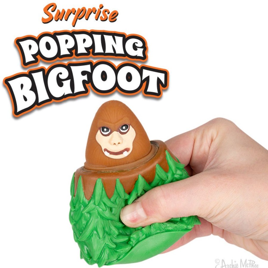 School & Office Archie McPhee | Surprise Popping Bigfoot