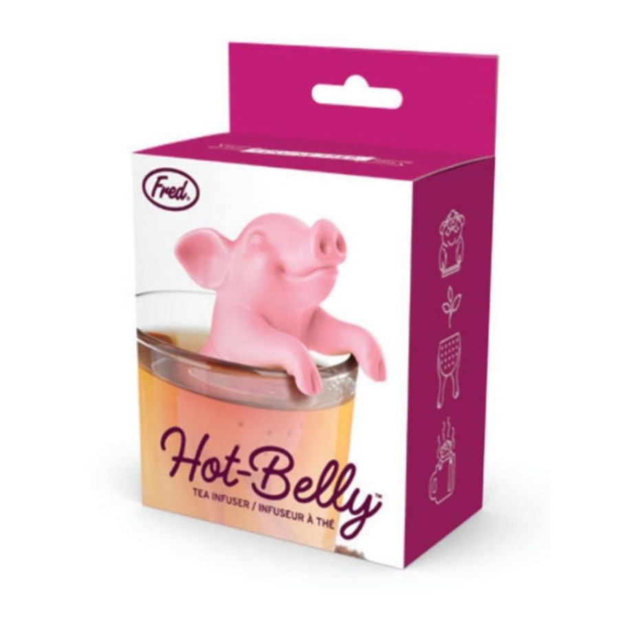 For The Home Archie McPhee | Hot-Belly Pig Tea Infuser