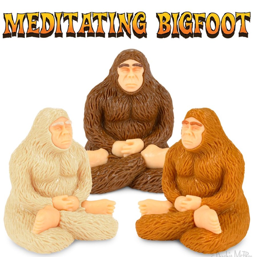 Fun Archie McPhee | Meditating Bigfoot Bulk Box