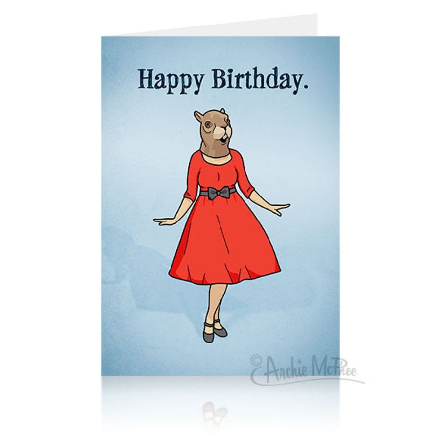 Gifts Archie McPhee | Squirrel Birthday Card