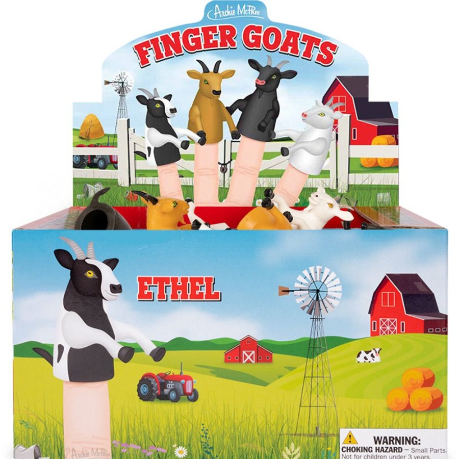 Bulk Archie McPhee | Finger Goats Bulk Box