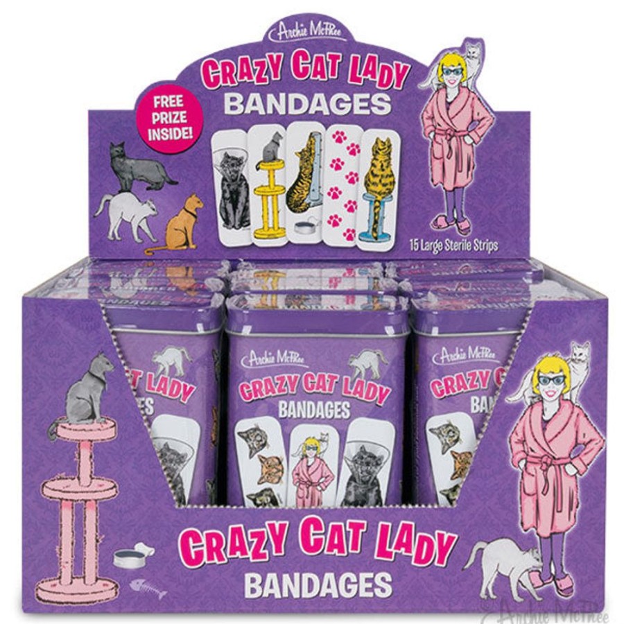 Bulk Archie McPhee | Crazy Cat Lady® Bandages