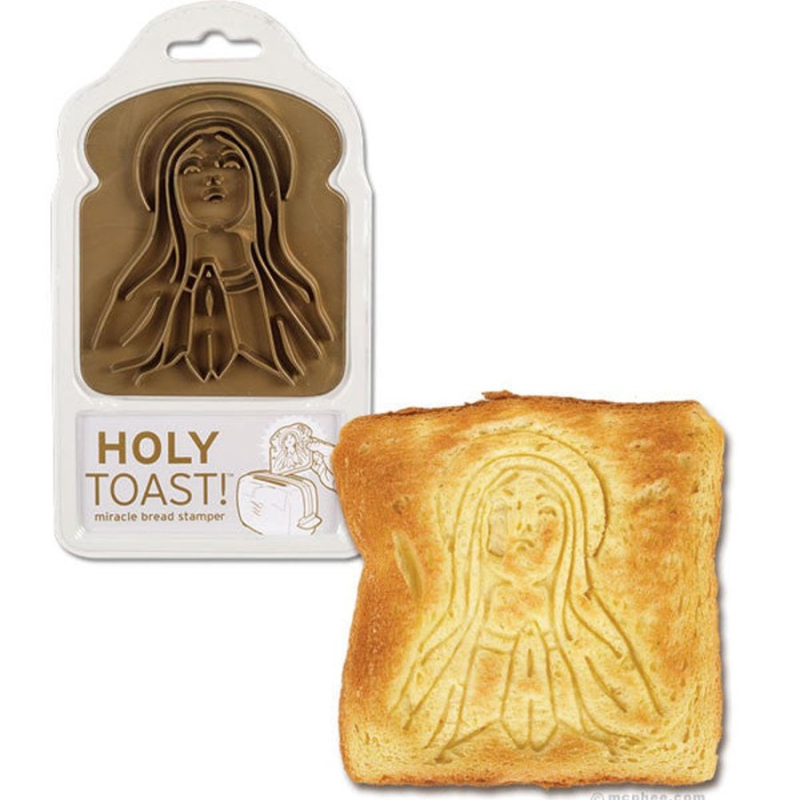 Gifts Archie McPhee | Holy Toast Toast Stamper