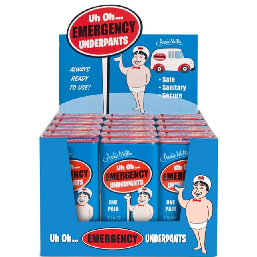 Bulk Archie McPhee | Uh Oh... Emergency Underpants