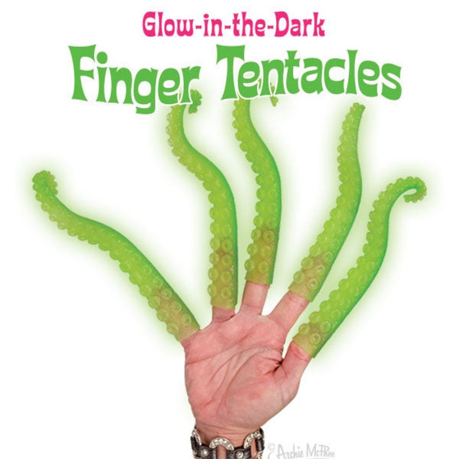 Fun Archie McPhee | Glow-In-The-Dark Finger Tentacles