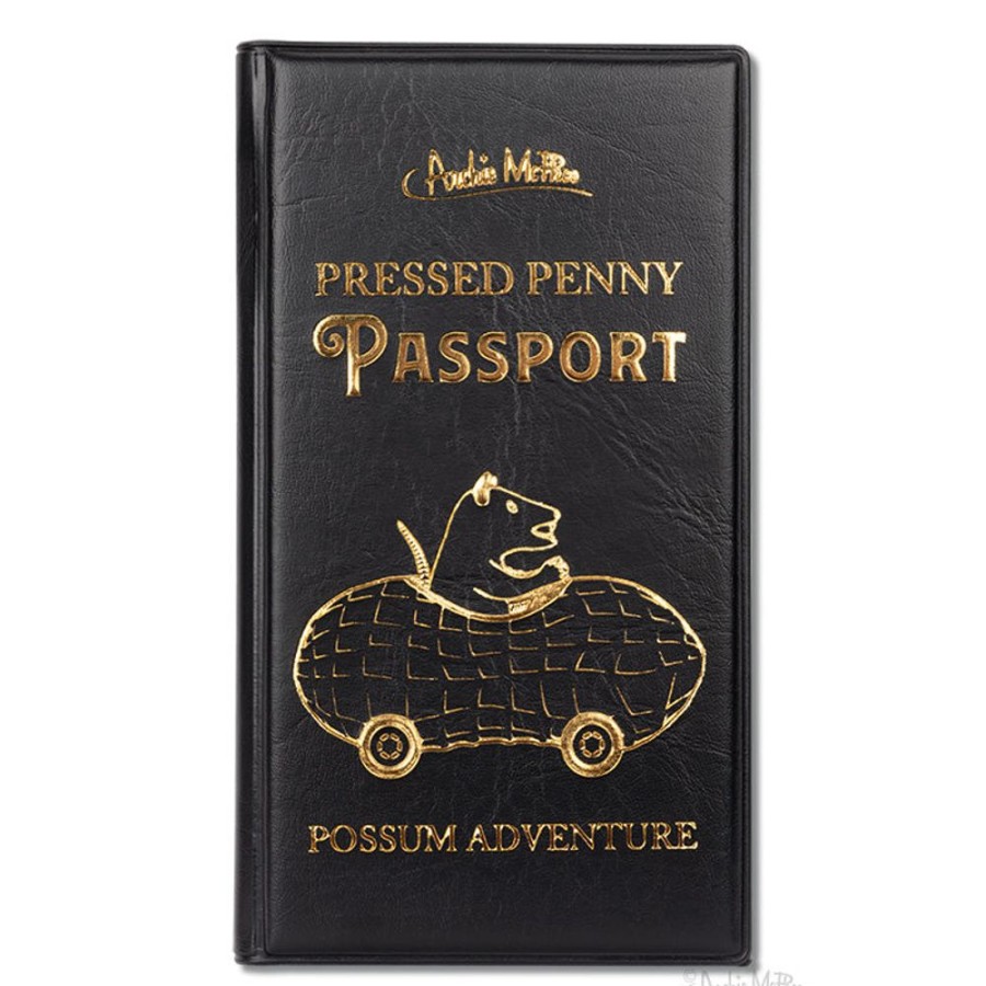 Gifts Archie McPhee | Possum In A Peanut Pressed Penny Passport