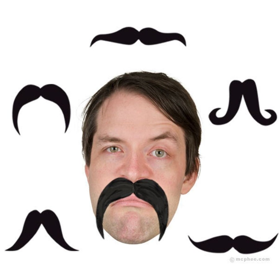 Gift, Party & Holiday Archie McPhee | Bendable Party Mustache