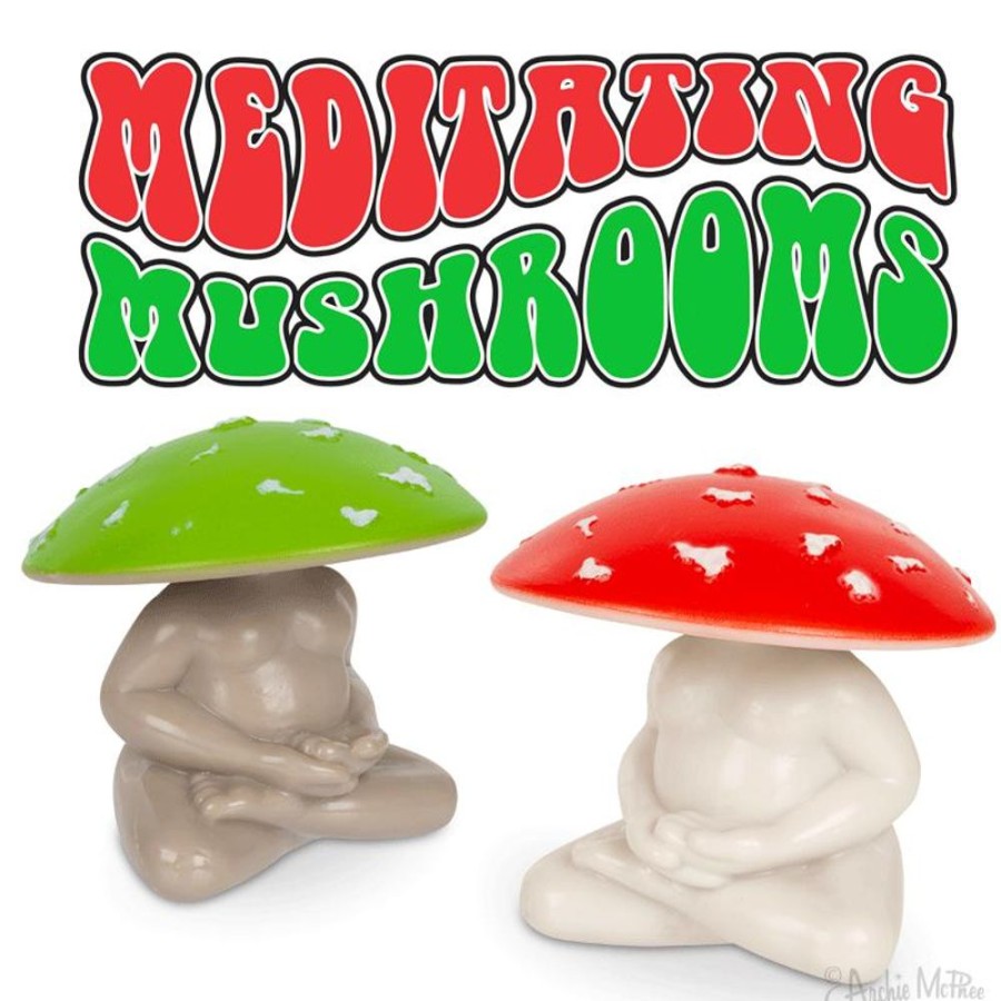 School & Office Archie McPhee | Meditating Mushrooms