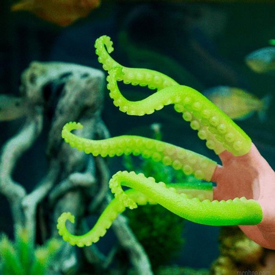 Fun Archie McPhee | Glow-In-The-Dark Finger Tentacles