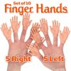 Gifts Archie McPhee | Finger Hands Light Skin Tone