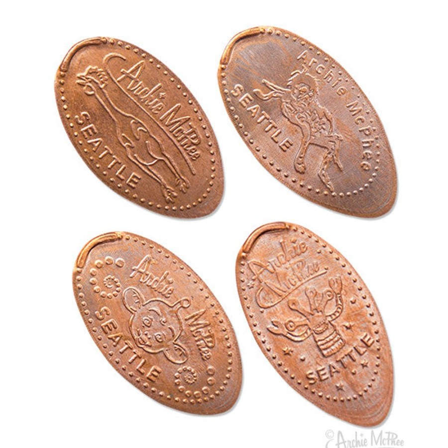 Gifts Archie McPhee | Archie Mcphee Pressed Pennies