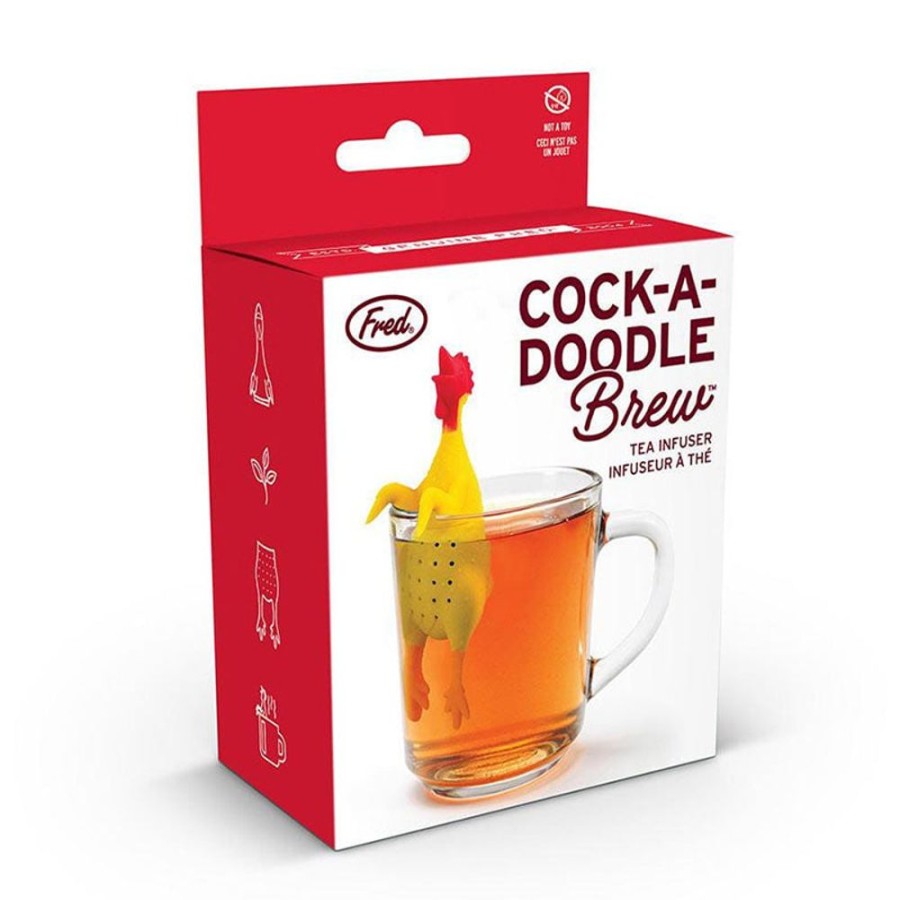 Gifts Archie McPhee | Cock-A-Doodle Brew Tea Infuser