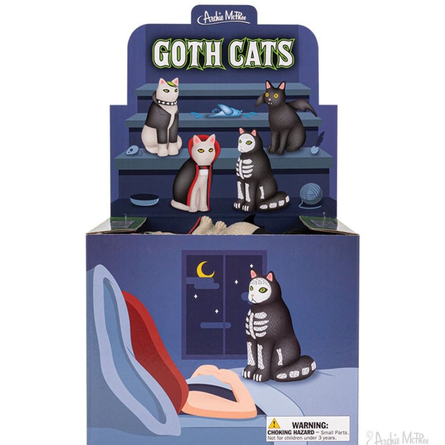 Bulk Archie McPhee | Goth Cats Bulk Box