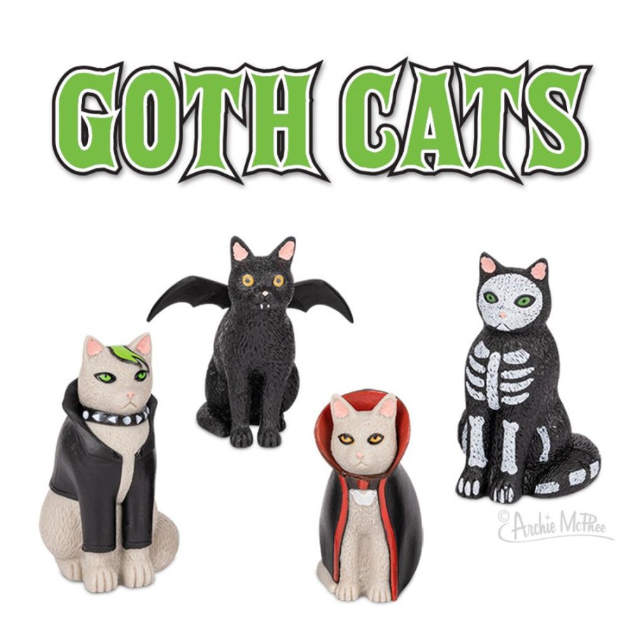 Bulk Archie McPhee | Goth Cats Bulk Box