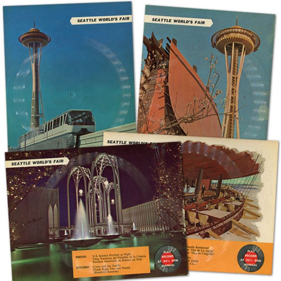 Fun Archie McPhee | Seattle World'S Fair Postcard Records