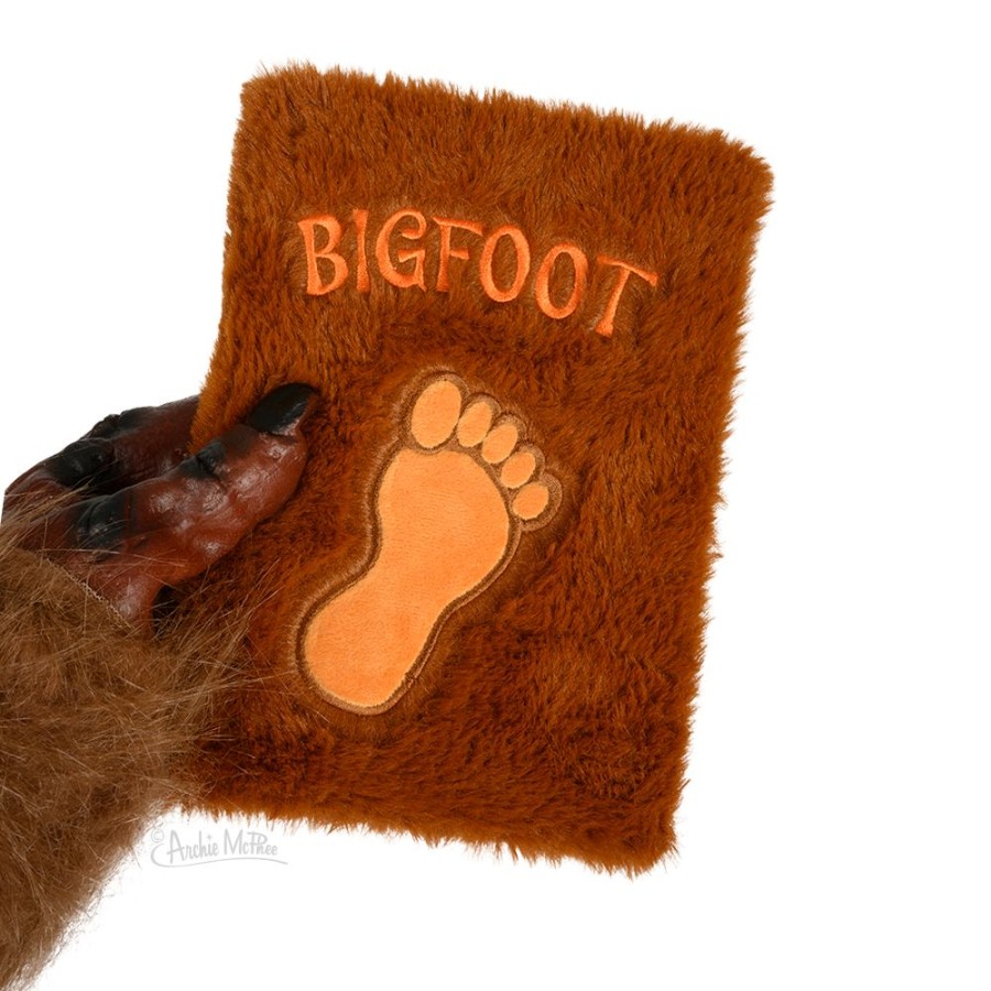 School & Office Archie McPhee | Fuzzy Bigfoot Notebook