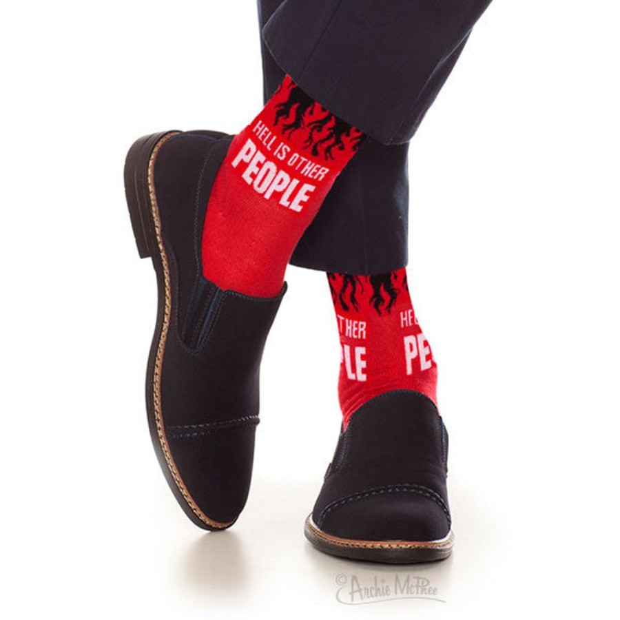 Gift, Party & Holiday Archie McPhee | Hell Is Other People Socks