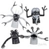 Fun Archie McPhee | Black And White Finger Monsters