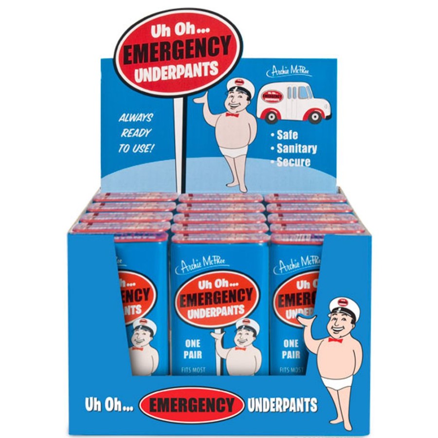 Gift, Party & Holiday Archie McPhee | Uh Oh... Emergency Underpants