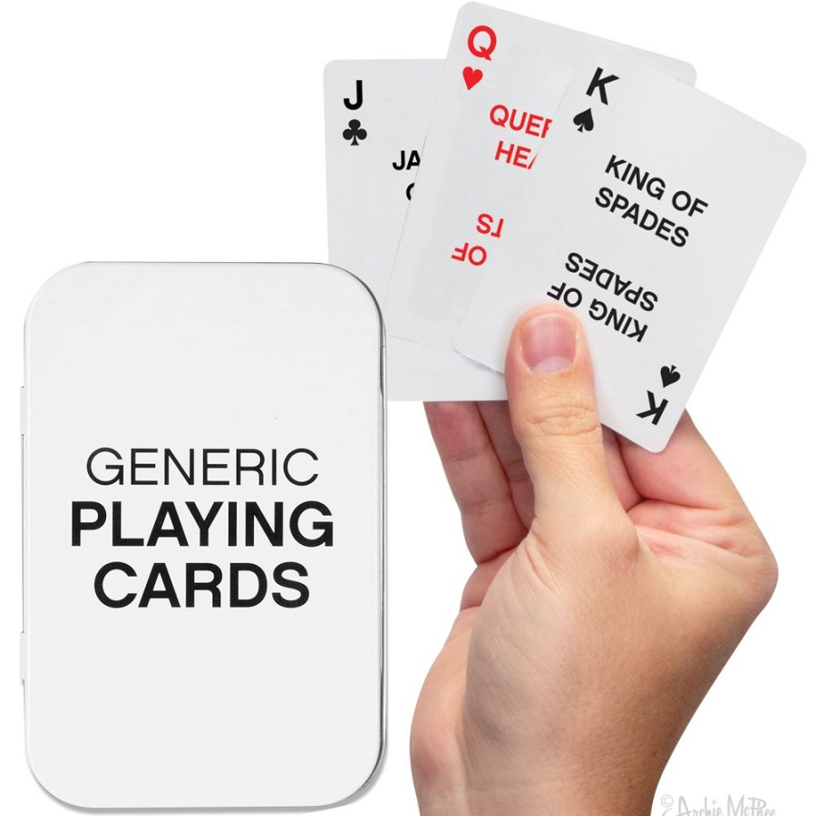 Gift, Party & Holiday Archie McPhee | Generic Playing Cards