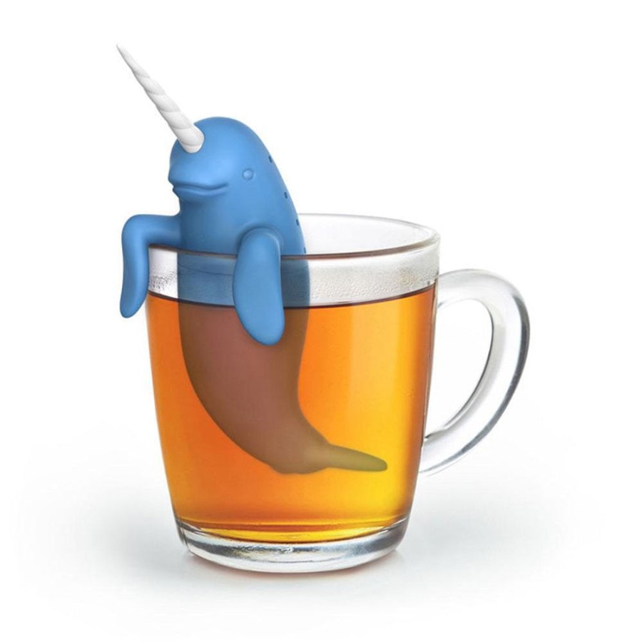 Gifts Archie McPhee | Spiked Tea Narwhal Tea Infuser