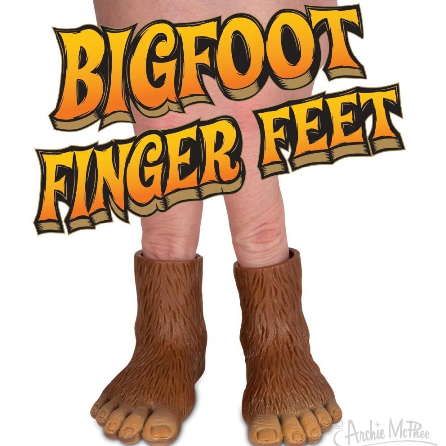 Gifts Archie McPhee | Bigfoot Finger Feet