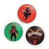 Gifts Archie McPhee | Krampus Christmas Buttons