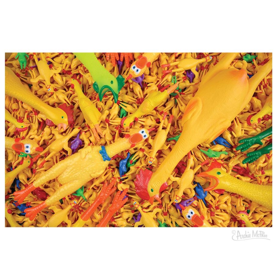 Gifts Archie McPhee | Rubber Chicken Madness Puzzle