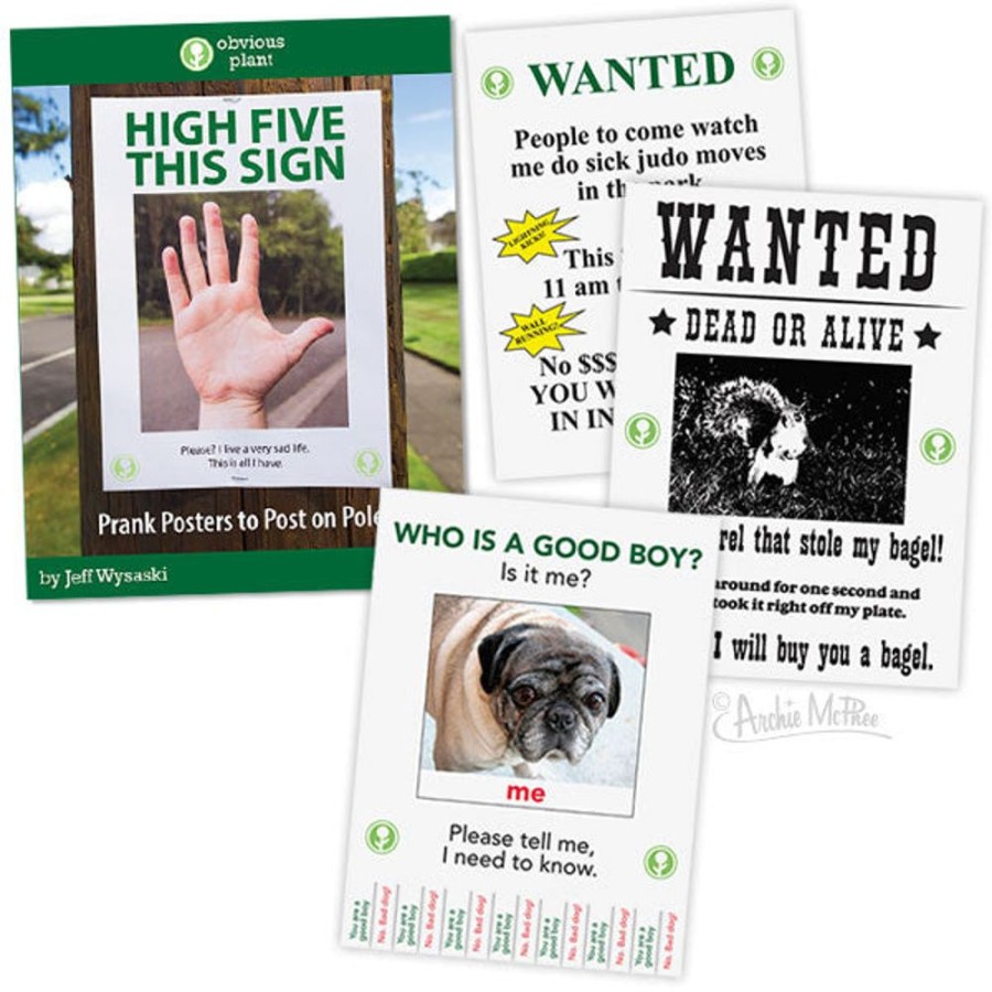 Gifts Archie McPhee | High Five This Sign