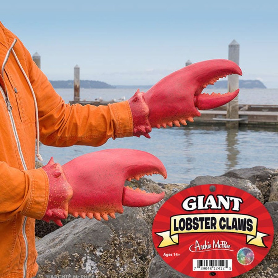 Gifts Archie McPhee | Giant Lobster Claws