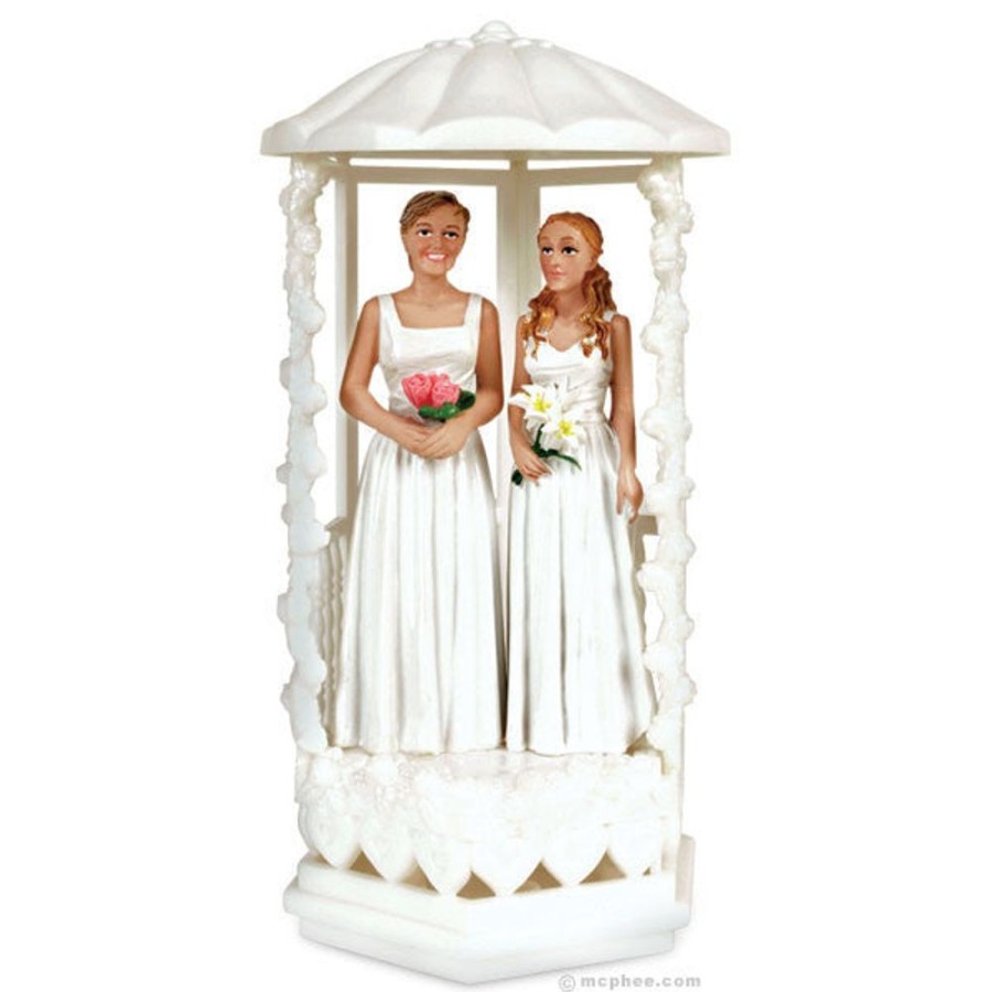 Gift, Party & Holiday Archie McPhee | Two Brides Cake Topper