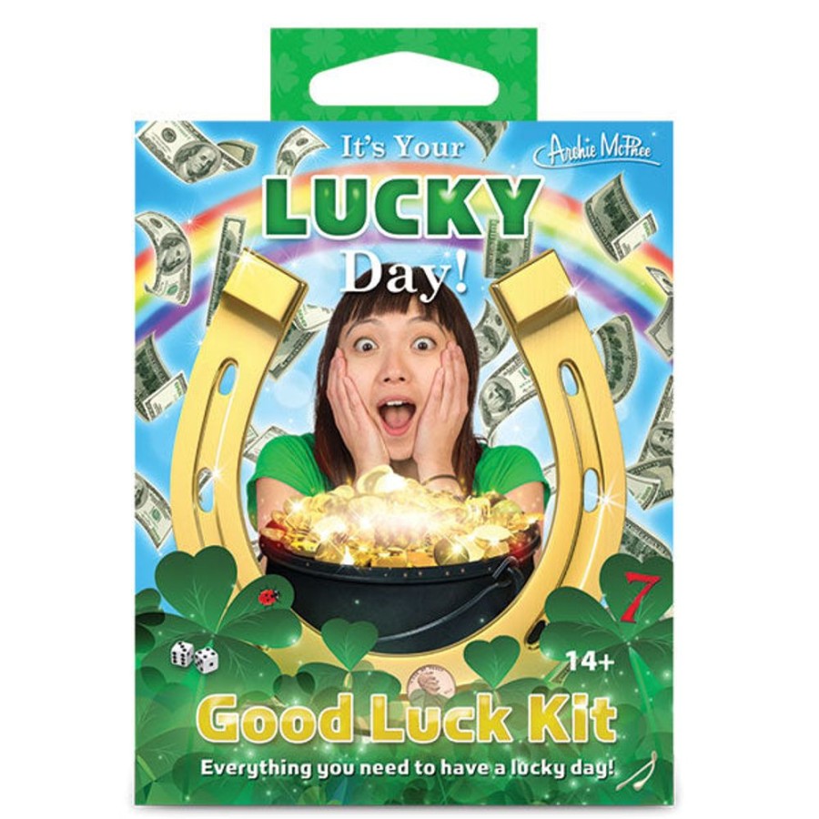 Gifts Archie McPhee | It'S Your Lucky Day! Good Luck Kit