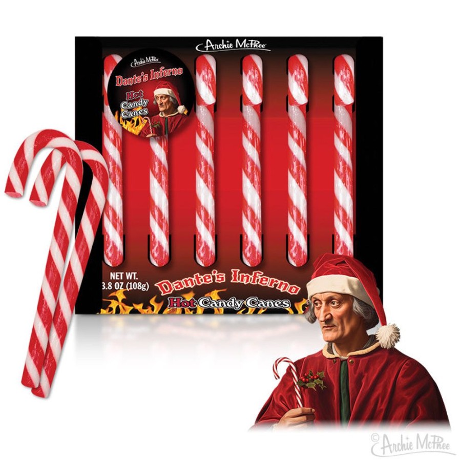 Gifts Archie McPhee | Dante'S Inferno Candy Canes