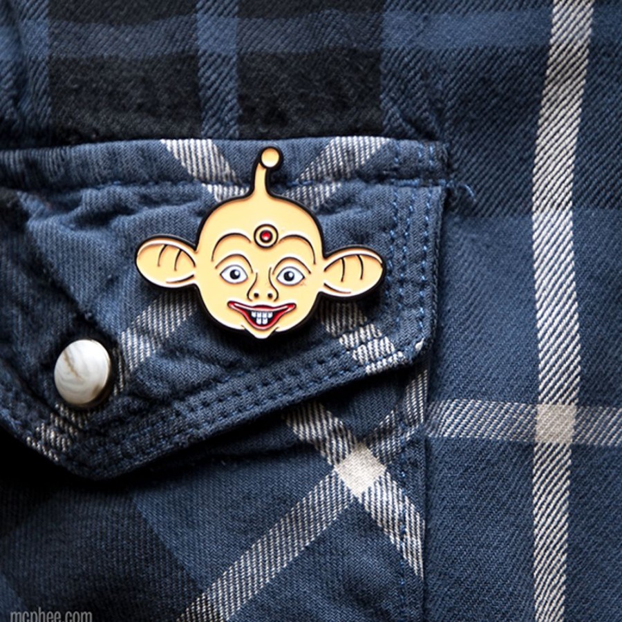 For You Archie McPhee | Bibo Enamel Pin