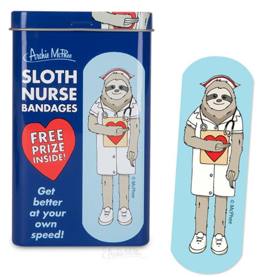 For You Archie McPhee | Sloth Nurse Bandages