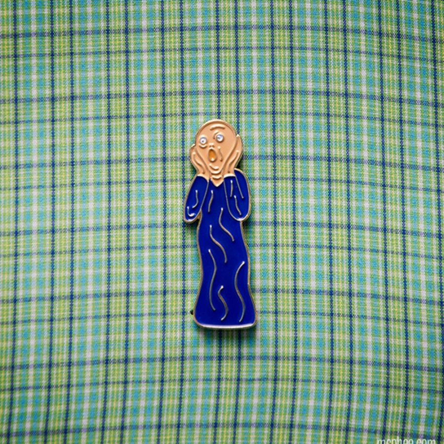 For You Archie McPhee | The Scream Enamel Pin