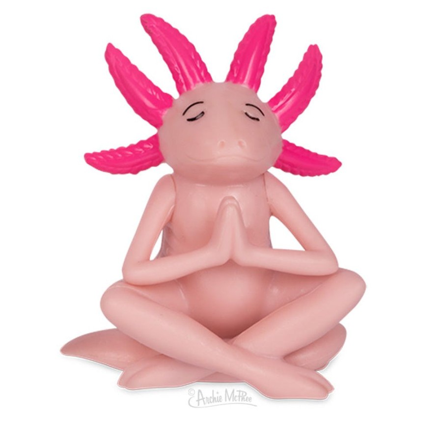 Gifts Archie McPhee | Meditating Axolotls