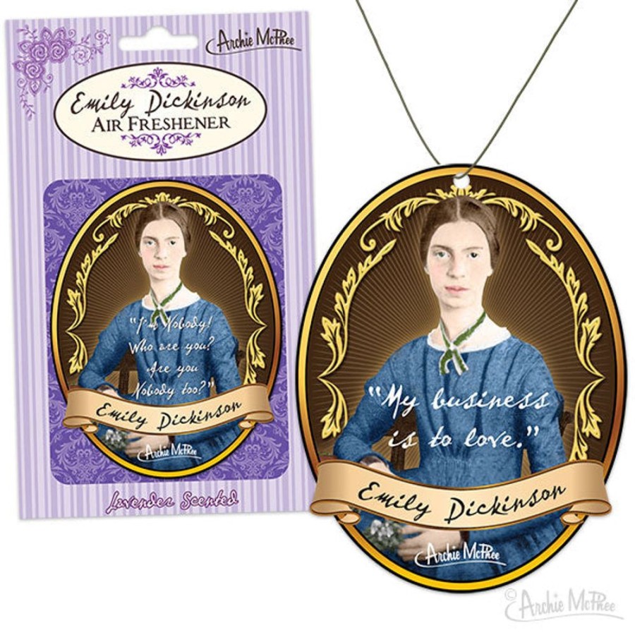 Gifts Archie McPhee | Emily Dickinson Air Freshener