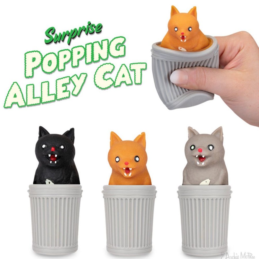 School & Office Archie McPhee | Surprise Popping Alley Cat