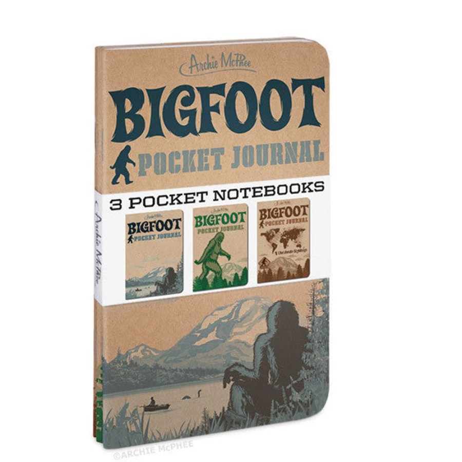 Gifts Archie McPhee | Bigfoot Pocket Journals