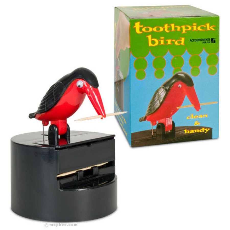 Gifts Archie McPhee | Toothpick Bird Dispenser