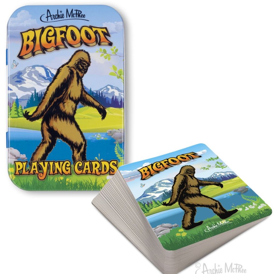 Gifts Archie McPhee | Bigfoot Playing Cards