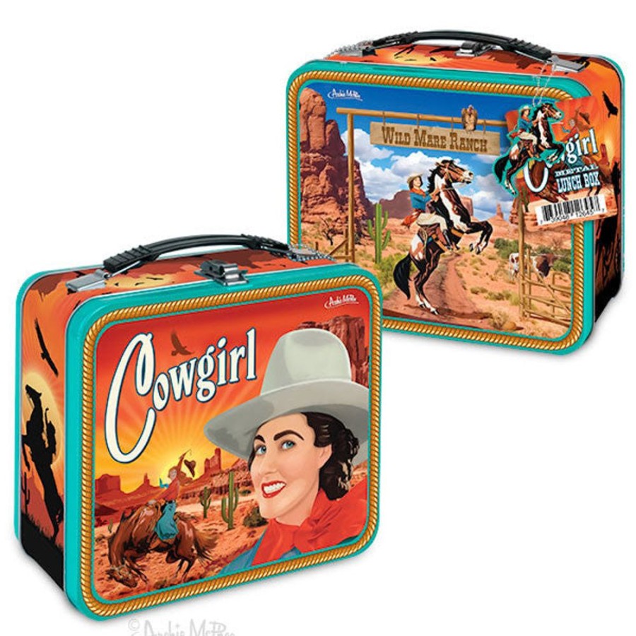 For The Home Archie McPhee | Cowgirl Lunchbox