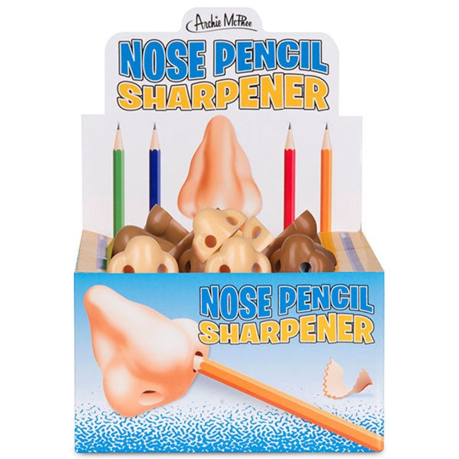 School & Office Archie McPhee | Nose Pencil Sharpener